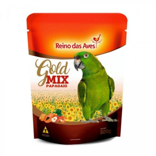 Ração Gold Mix Papagaio 500g