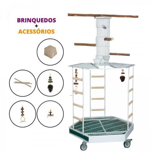 Parque Morapet Mega Toy Arara com Acessórios