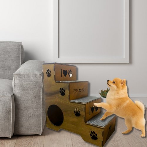 Escada Pet Morapet Dog Jump - 4 Degraus