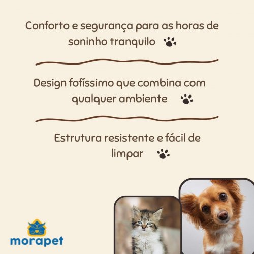 Caminha Pet Morapet Soninho MDF Com Forração