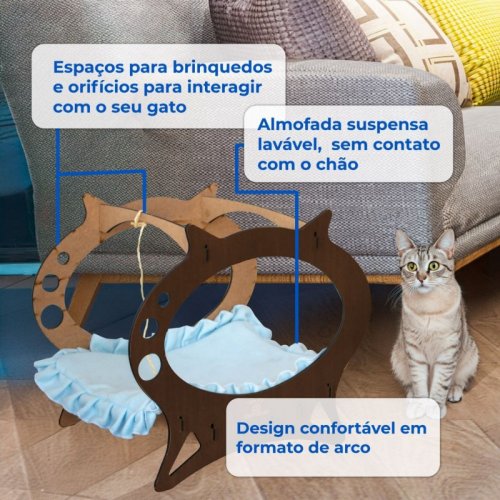 Playground  Top Cat Climber Morapet Para Gatos 10 pçs