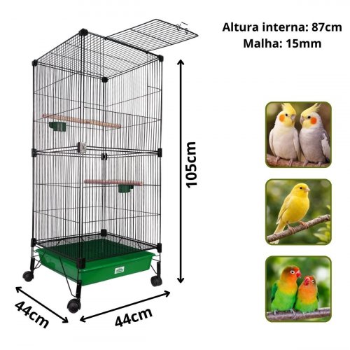 Moradia Multi - pássaros  Expansível Cores