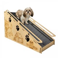 Rampa Morapet Dog Jump House Com Toca Integrada para Cães