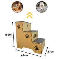 Escada Pet Morapet Dog Jump - 3 Degraus