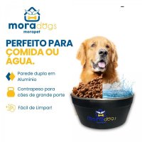 Morapet Max Collor - Comedouro Pesado para Cães e Gatos P