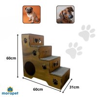 Escada Pet Morapet Dog Jump - 4 Degraus