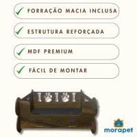 Caminha Pet Morapet Soninho MDF Com Forração