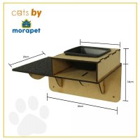 NICHO DE PAREDE MORAPET WALL FOOD PARA GATOS
