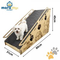 Rampa Morapet Dog Jump House Com Toca Integrada para Cães