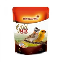 Ração Reino das Aves Pássaro Tico Tico Gold Mix 500g