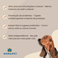 Rampa Pet Moradog - ConfortRamp Plus Com Patamar