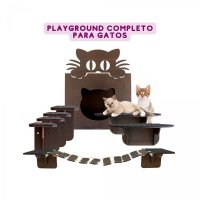 Playground Wall Box Play Para Gatos 