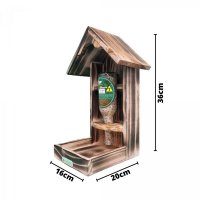 Alimentador Automático Livre Birds Wood House SL3728