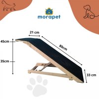 Rampa Pet Moradog - ConfortRamp Plus Com Patamar