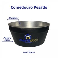 Morapet Max Collor - Comedouro Pesado para Cães e Gatos P