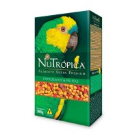 Ração Nutrópica Com Frutas 300g Para Papagaios