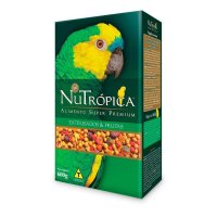 Ração Nutrópica Com Frutas 600g Para Papagaios