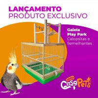 Gaiola Play Park - Produto Exclusivo Minha Casa Pets